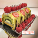 Bûche de Noël 100% fruits de la Ferme de Longchamp