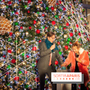 Illuminations de Noël 2018 au Forum des Halles avec Bérangère Krief