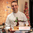 La Bûche de Noël et créations de Noël au Peninsula 2019 et galette des rois 2020