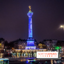 Photos illuminations de Noël de la Bastille