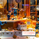Inauguration des Vitrines de Noël des Galeries Lafayette 2021, les photos