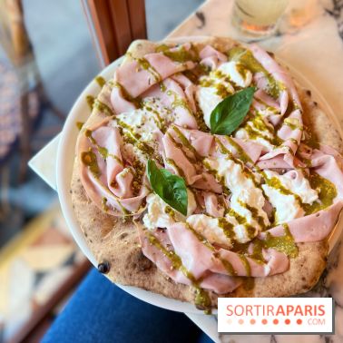 Pizzeria Agata - Pizza pistache mortadelle