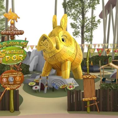 Toutatis au Parc Astérix, les photos 