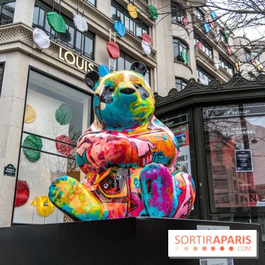 Exposition Julien et ses Juliogoths, avenue George V Paris