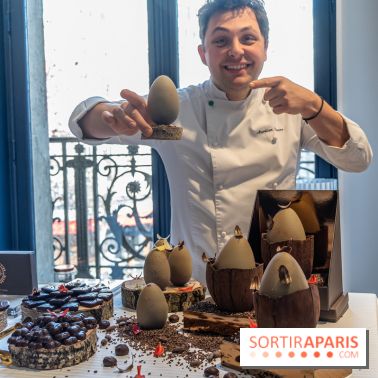 Les chocolats de Pâques des Galeries Lafayettes 2023 - Alléno & Rivoire