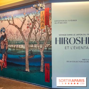 Hiroshige et l'éventail : voyage au Japon du XIXe siècle avec la sublime exposition du musée Guimet  - IMG20230214103356
