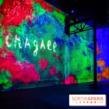 Chagall, Paris-New York, l'exposition immersive inédite de l'Atelier des Lumières - photos