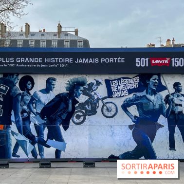 Une œuvre en denim pour l'anniversaire du Levi's 501