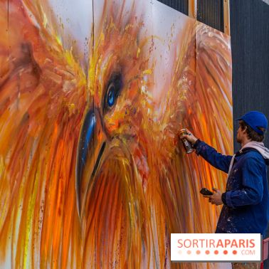 Exposition street-art Sax - Eglise de la Madeleine