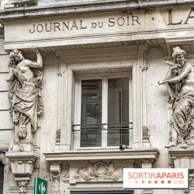 Façade immeuble Journal du Soir - La France -  A7C8670