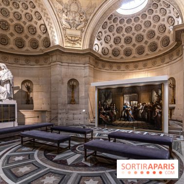 Exposition à La Chapelle Expiatoire : Le seul homme de la famille, la duchesse et le duc d'Angoulême -  A7C1086