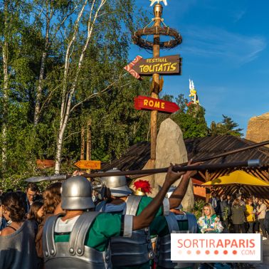 Festival Toutatis au Parc Astérix - inauguration officielle