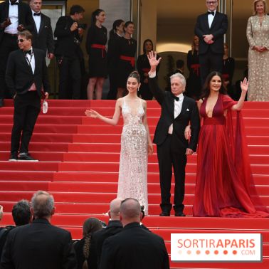 ©Rachid Bellak -  Michael Douglas, sa femme Catherine Zeta Jones et leur fille Carys Zeta Douglas