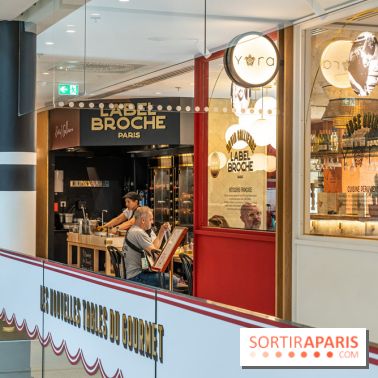 Label Broche restaurant - David Gallienne - Table du Gourmet - Galeries Lafayettes - Top Chef