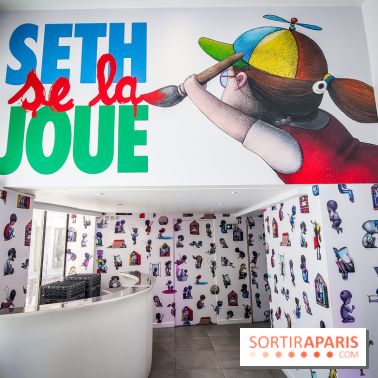 Seth se la joue, l'exposition de street-art ludique pour les enfants, au musée en Herbe - nos photos