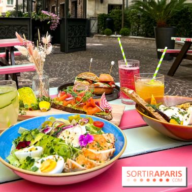 Les Jardins du Marais : la terrasse de l'été 2023