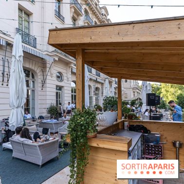 Garden barbecue au Trianon Palace à Versailles