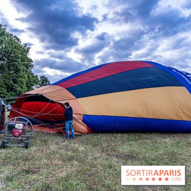 Montgolfière à Fontainebleau, vol au dessus de l'Ile-de-France