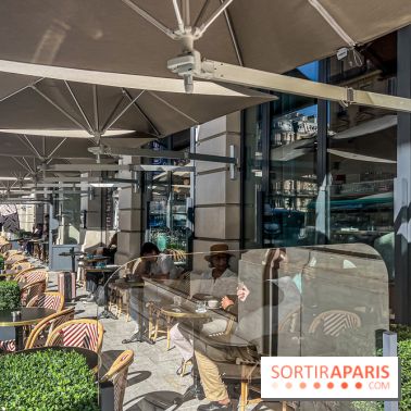 Quai 108, restaurent - bar - terrasse - Hilton Opéra - Saint-Lazare