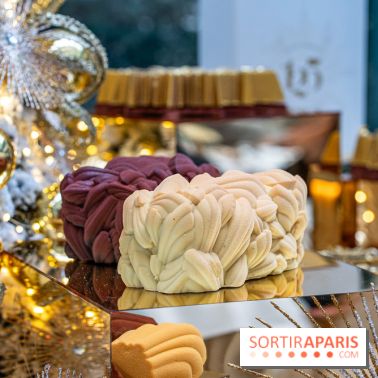 Bûches et créations de Noël du Ritz Paris par François Perret 2023