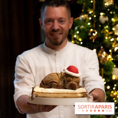 Bûche de Noël du Lutetia 2023 et galette des rois 2024 par Nicolas Guercio