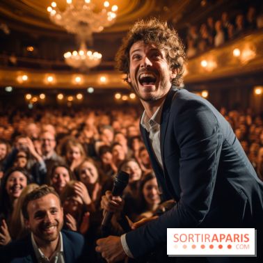 Photos d'Illustrations MidJourney : spectacles d'humour - 1