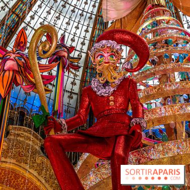 Le sapin de Noël des Galeries Lafayette Haussmann 2023 -  A7C7569