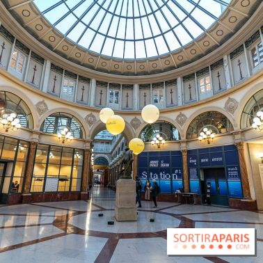 La Galerie Colbert, le passage couvert parisien, voisin de la Galerie Vivienne