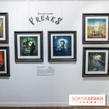 Freaks, l'exposition de Benjamin Lacombe, nos photos