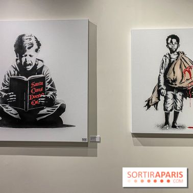 Exposition de Goin à la galerie La Lison : Santa Claus doesn't exist - IMG 3138