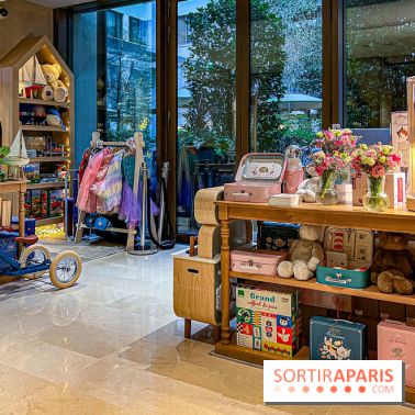 Pop up de jouets en bois pour Noël 2023 au Mandarin Oriental