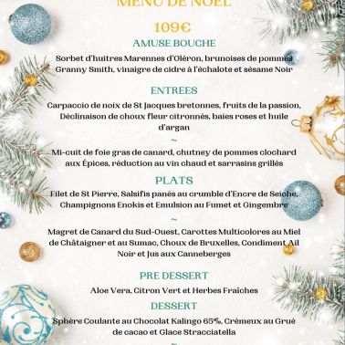 Réveillon de Noël au Martin : Réservez vite votre table ! - NOEL FR 23