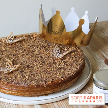 La Galette Citron et Noisette de Matthieu Carlin pour l'Hôtel de Crillon