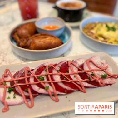 La Petite Expérience - Carpaccio betteraves et radis