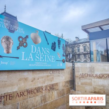 Dans la Seine : une expo de la Crypte archéologique dévoile les objets retrouvés dans la Seine  - IMG20240130102123