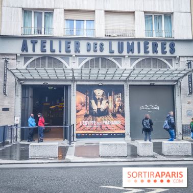 L'Egypte des Pharaons, de Khéops à Ramsès II : l'exposition immersive de l'Atelier des Lumières - IMG20240208090333