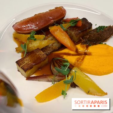 Elsass - Filet de canette, légumes d'hiver