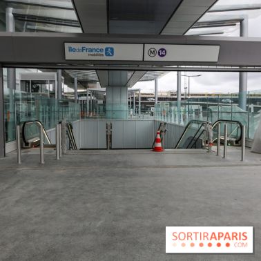Chantier de la future gare Aéroport d'Orly, nos photos