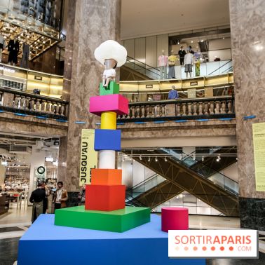 Seth aux Galeries Lafayette Champs-Elysées