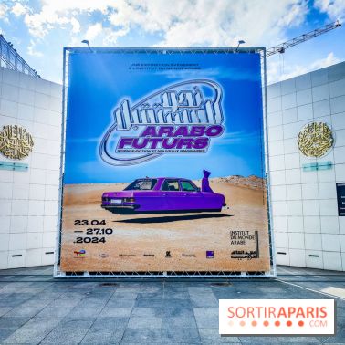 Arabofuturs : l'exposition entre science-fiction et prédictions à l'Institut du Monde Arabe - photos - IMG20240422103603