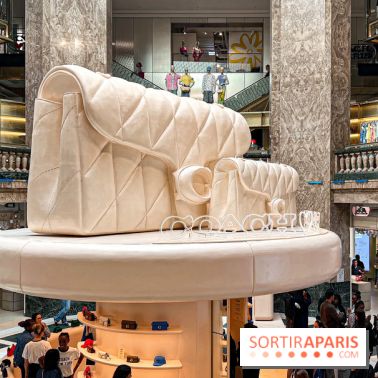 Pop up store Coach et bento cakes offerts aux Galeries Lafayette Champs-Élysées