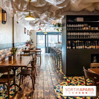 Tina restaurant - bar à Tapas Paris 6  -  salle restaurant 