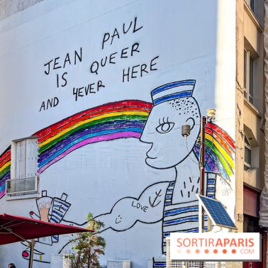 Fresque Pepo Moreno pour Jean-Paul Gaultier - Mois des Fiertés - image00005