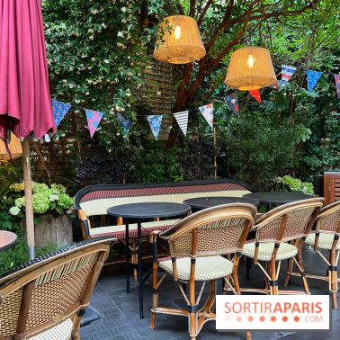 Le Potager, Roch Hotel & Spa - Terrasse patio verdoyant