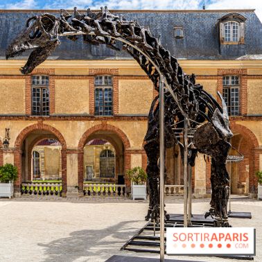 Un dinosaure géant au Château de Dampierre - Jurassique au Château de Dampierre -  A7C8899