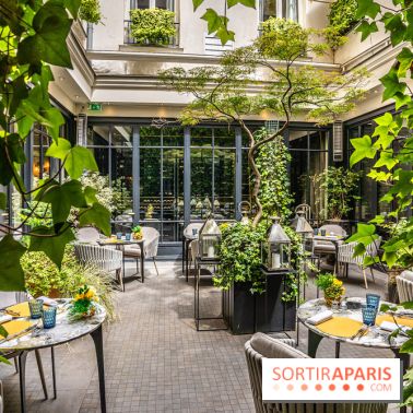 La terrasse cachée du Burgundy pour déjeuner au soleil dans le 8e