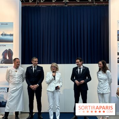 Restaurant Air France  - Présentation d'Air France et des chefs 