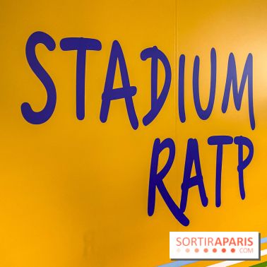JO de Paris 2024 : animations sportives Stadium RATP à la station Auber - IMG 9266