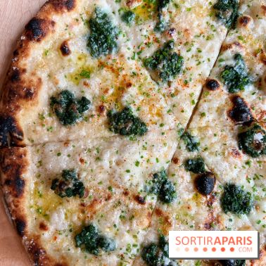 Oobatz - Pizza épinards ail