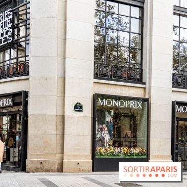 Le coffre fort historique du Monoprix des Champs-Elysées